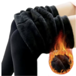 Теплі безшовні лосини з хутром до 5XL